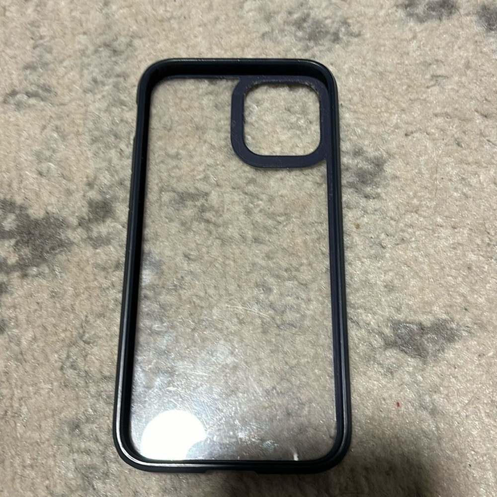 iPhone 12 case dark blue edge